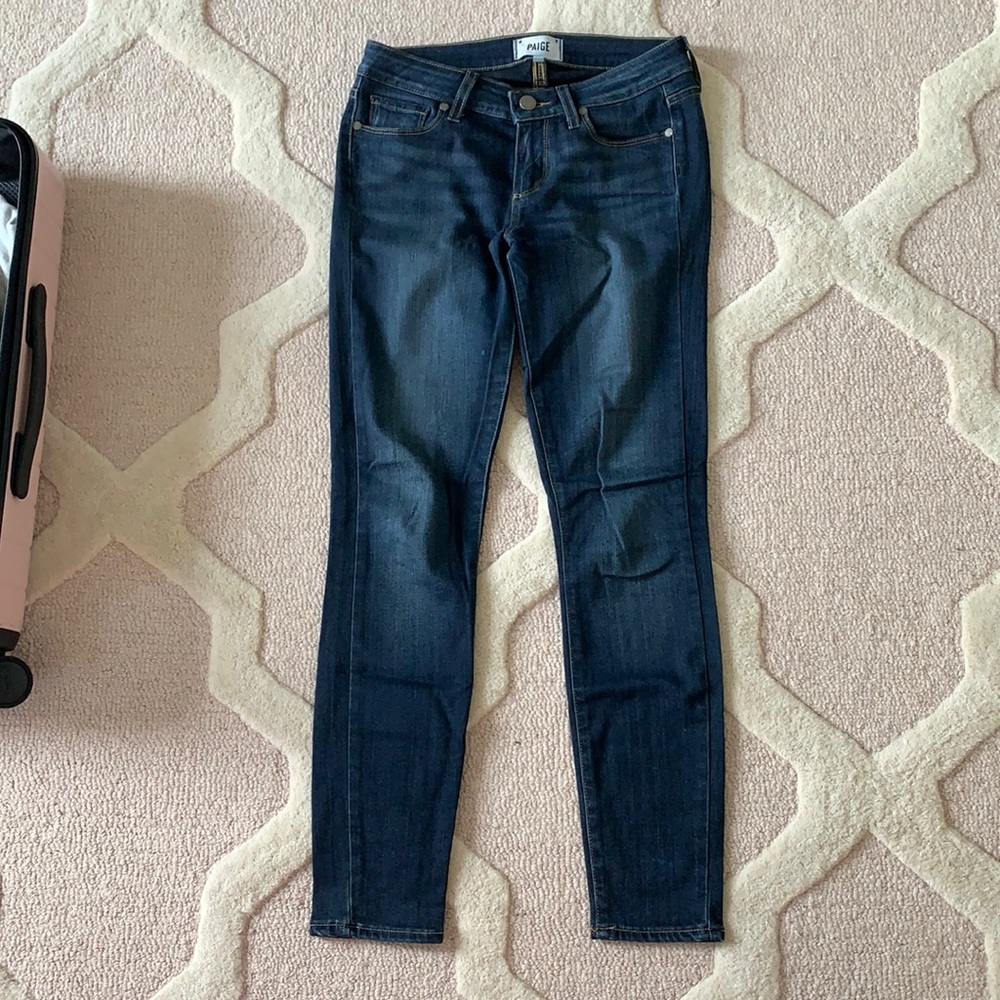 Paige Denim skinny jeans!!! Barely worn!!
